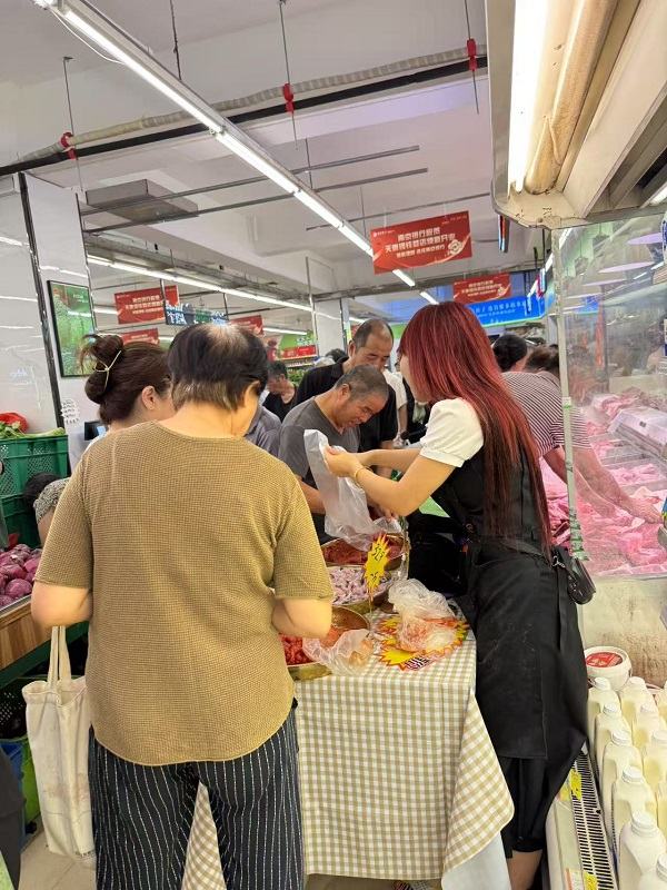 天惠超市錫鐵巷店引入“鮮大勇”快潔菜，開(kāi)啟便捷消費(fèi)新體驗(yàn)